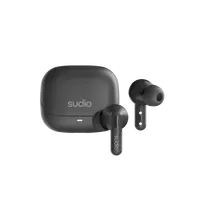 Sudio Earbuds | C8 | Bluetooth | Microphone | Black | Noise canceling | Noise reduction | Wireless