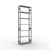 Dvipusė įstatoma metalinė lentyna Schulte Multiplus 3000 mm x1000 mm