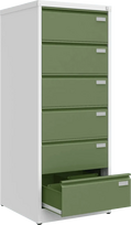 Metalinė kartotekos spinta Archive, 1518x608x633 mm, B5 formatui