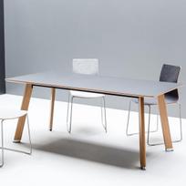 Konferencijų stalas SIMPLIC HPL-PLYWOOD, dydis 200 x 100 cm, konfigūruojamas