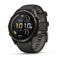 Garmin Fenix 9 Pro Inreach 47mm – Pilkos anglies spalvos / juodu dirželiu