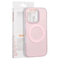 Tecto Shield Mistiq Mag dėklas, skirtas iPhone 16 Pro 6,3" rožinis