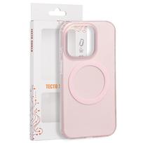 Tecto Shield Mistiq Mag dėklas, skirtas iPhone 15 Pro 6,1" rožinis