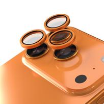 Etteri kameros objektyvo apsauga, skirta iPhone 17 Pro / 17 Pro Max, oranžinė