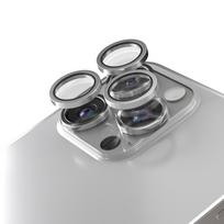 Etteri kameros objektyvo apsauga, skirta Apple iPhone 16 Pro / 16 Pro Max, titano spalvos