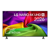 LG 65NU800B3LA 65 colių NANO 4K UHD AI NU80 Smart televizorius (2026) | webOS | UHD