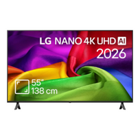 LG NANO 4K AI TV | 55NU800B3LA | 55 | Smart TV | webOS | UHD | Black