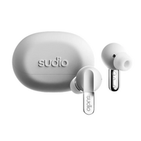 Sudio Earbuds | N3 Pro | Bluetooth | In-ear | Microphone | Chrome White | Noise canceling | Wireless|N3PROWHT