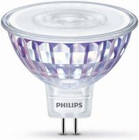 PHILIPS Warm Glow LED MR16 spotlight, 12V, GU5.3, 2200-2700K, 345 lm (929001904755)