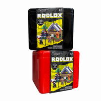 Roblox magnetinis blokelių - kaladėlių rinkinys dėžutėje - 108 dalių
