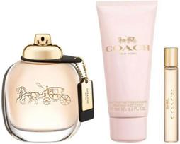 Kvepalų rinkinys Coach New York Gift Set, 3 vnt.
