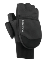 Mammut - Shelter So Convertible Mitten - Sportinės kumštinės pirštinės - Juoda