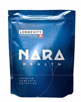 Longevity Shake – Kompleksinis maisto pakaitalas su resveratroliu | NARA Health | 1500 g - chocolate