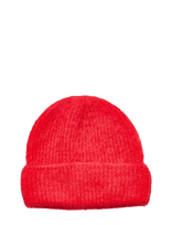 Becksöndergaard - Alpaca-Wool Beanie - Kepurė - Raudona