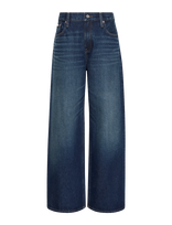 Calvin Klein Jeans - Low Rise Baggy Autumn Dusk - Platūs džinsai - Mėlyna