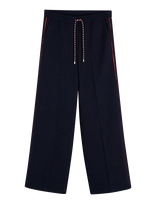 Tommy Hilfiger - Rwb Punto Wide Leg Pull On - Plačios kelnės - Tamsiai mėlyna