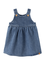 Lil'Atelier - Nbfobello Loose Dnm Spencer 1144-Se Lil - Kūdikių suknelė be rankovių - Mėlyna