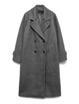 Vero Moda - Vmeva Long Coat Noos - Žieminis paltas - Pilka