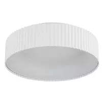 Lubinis LED šviestuvas GLOBO KEMP, 45W, CCT 2700/4000/6000K, 5625lm, baltos sp, ø46cm