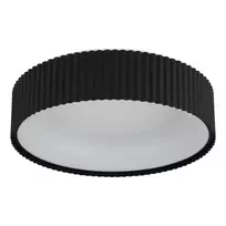 Lubinis LED šviestuvas GLOBO KEMP, 45W, CCT 2700/4000/6000K, 5625lm, juodos sp, ø46cm