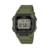 CASIO COLLECTION ILLUMINATOR 10 YEARS BATTERY - ARMY GREEN W-738H-3AVEF