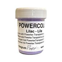 Spalvotas milteliai - POWERTEX - Powercolor Powertex - Lilak - 40ml - Pritaikomas mišinys