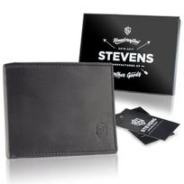 Horizontali odinė piniginė vyrams Stevens DP02