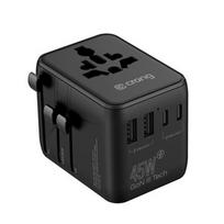 World Travel Adapter GaN 45W UK/EU/US/AU