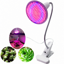 LED augalų lempa 20 W su 200 LED, augalų auginimo šviestuvas, lempa augalų apšvietimui