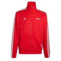 ADIDAS ORIGINALS Demisezoninė striukė 'Coca Cola Classic Firebird' raudona / balta