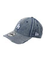 NEW ERA Kepurė '9FORTY LOSDOD' tamsiai (džinso) mėlyna / balta