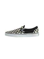 VANS Batai be raištelių 'CLASSIC' nebalintos drobės spalva / juoda