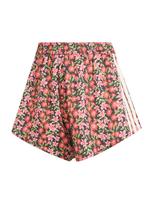 ADIDAS SPORTSWEAR Sportinės kelnės 'FARM SKORT' žalia / rožių spalva / raudona / juoda