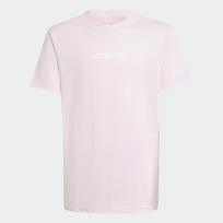 ADIDAS SPORTSWEAR Sportiniai marškinėliai 'ESSENTIALS' rožių spalva / balta