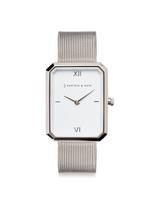 Kapten & Son Analoginis (įprasto dizaino) laikrodis 'Grace Silver Mesh' sidabrinė