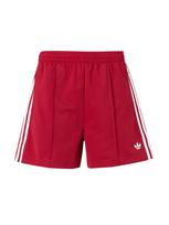 ADIDAS ORIGINALS Kelnės 'Firebird Classic' rūdžių raudona / balta