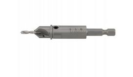 Medienos grąžtas su gilintuvu Fortis 4063726009944; 3 mm; 1/4''