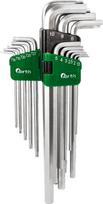 Raktų komplektas Fortis 4317784729918; 1,5-10 mm; T10-T50; 18 vnt.