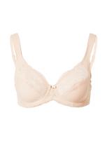 TRIUMPH Liemenėlė 'Modern Lace+Cotton' smėlio spalva