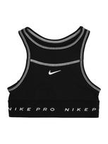 NIKE Sportiniai marškinėliai be rankovių 'SWOOSH' šviesiai pilka / juoda