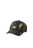 ADIDAS ORIGINALS Kepurė tamsiai ruda / rusvai žalia / alyvuogių spalva / balta