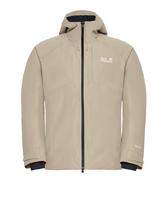 JACK WOLFSKIN Laisvalaikio striukė 'Icecape' smėlio spalva