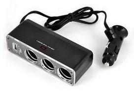 Aut.šakotuvas  WF0096 3 lizdų ,1xUSB