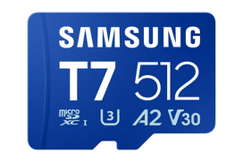 MEMORY MICRO SDXC T7 512GB/V30MB-MB512T/WW SAMSUNG