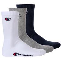 Champion Kojinės tamsiai mėlyna jūros spalva / pilka / raudona / balta
