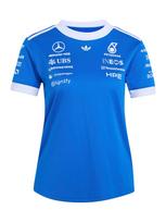 ADIDAS PERFORMANCE Sportiniai marškinėliai 'Mercedes-AMG Petronas Formula 1 Team' dangaus žydra / balta
