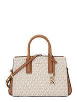 MICHAEL Michael Kors Rankinė ruda (konjako) / balkšva