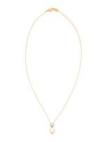 Swarovski Grandinėlė auksas / alyvinė spalva / balta