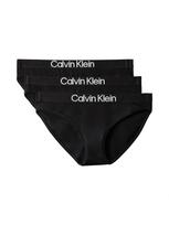 Calvin Klein Underwear Moteriškos kelnaitės 'Maximum Cotton' juoda / balta