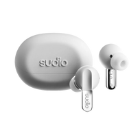 Sudio Earbuds | N3 Pro | Bluetooth | In-ear | Microphone | Chrome White | Noise canceling | Wireless